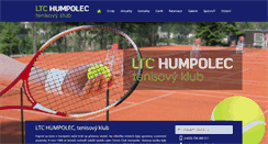 Desktop Screenshot of ltc-humpolec.cz